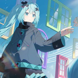 This is a pixiv picture whose title is 君は1人なんかじゃない.