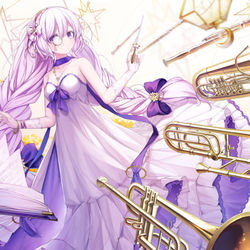 This is a pixiv picture whose title is 八周年快乐！！.