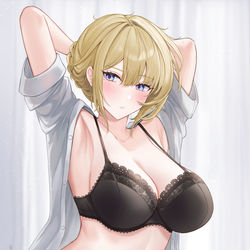 This is a pixiv picture whose title is Days Off Evelyn.