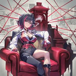 This is a pixiv picture whose title is 電撃文庫「バケモノのきみに告ぐ、３」.