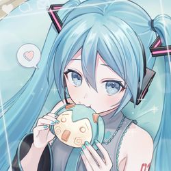 This is a pixiv picture whose title is mogu×2.