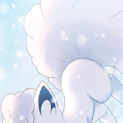 This is a pixiv picture whose title is ロコン.