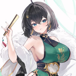 This is a pixiv picture whose title is 華甲.