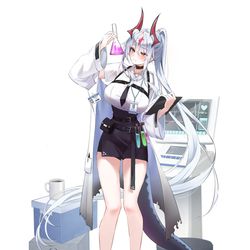 This is a pixiv picture whose title is Dr. Luna.