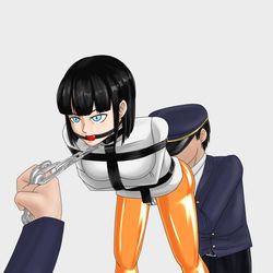 This is a pixiv picture whose title is 囚人.