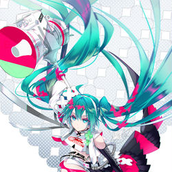 This is a pixiv picture whose title is レーシングミク2025.