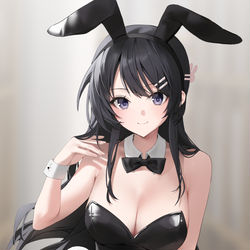 This is a pixiv picture whose title is 桜島麻衣.