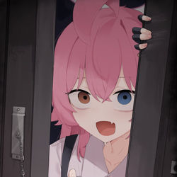 This is a pixiv picture whose title is ホシノ.