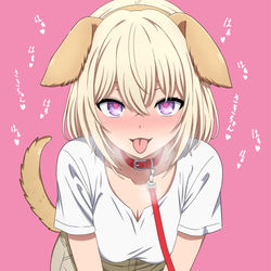 This is a pixiv picture whose title is さきちゃんの犬になりたい初華ちゃん.
