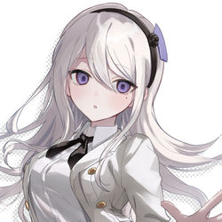 This is a pixiv picture whose title is ハンドラ.