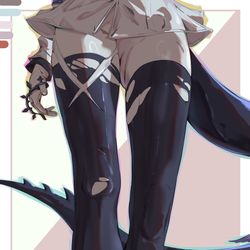 This is a pixiv picture whose title is 死芒.