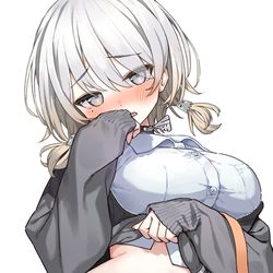 This is a pixiv picture whose title is 「ちゃんと履いてるって･･･///」.