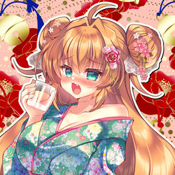 This is a pixiv picture whose title is 一緒に飲も…♥.