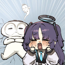 This is a pixiv picture whose title is 선생님, 죽다.