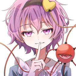 This is a pixiv picture whose title is さとり様.