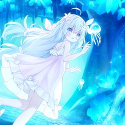 This is a pixiv picture whose title is 【委托】梦幻水晶洞.
