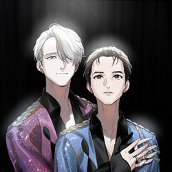 This is a pixiv picture whose title is 離れずにそばにいる.