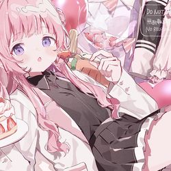 This is a pixiv picture whose title is お誕生日さま♡.