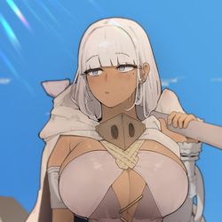 This is a pixiv picture whose title is ☠️.