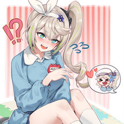 This is a pixiv picture whose title is Sharkry 🩵🩵🩵.