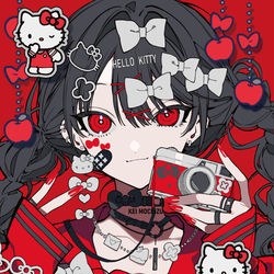 This is a pixiv picture whose title is ハローキティ.