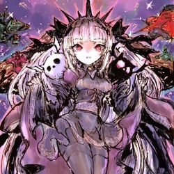 This is a pixiv picture whose title is 光なき影 ア＝バオ・ア・クゥー.