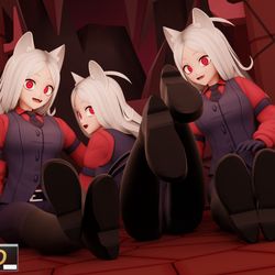 This is a pixiv picture whose title is Dogged Demonic Growth.