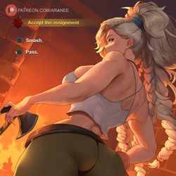 This is a pixiv picture whose title is Gemma - Monster Hunter.