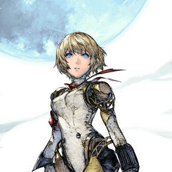 This is a pixiv picture whose title is 月は出ているか.