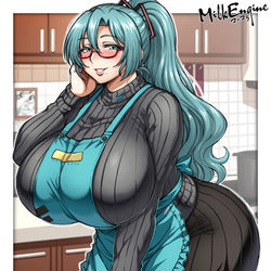 This is a pixiv picture whose title is 初音さん(39).