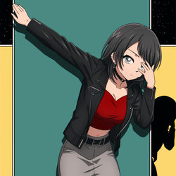 This is a pixiv picture whose title is 見た目は大人、中身は子供、その名は八幡海鈴！.