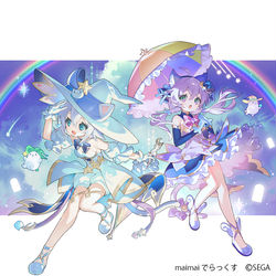 This is a pixiv picture whose title is 【Fraq】maimai でらっくす PRiSM Plus.