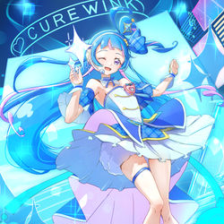 This is a pixiv picture whose title is プリキュア・ウインククレッシェンド.