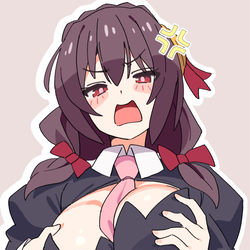 This is a pixiv picture whose title is ゆんゆん.
