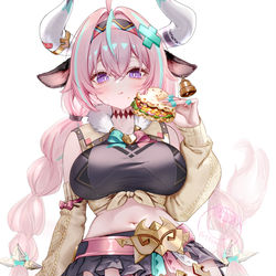 This is a pixiv picture whose title is フトモーモ・モーモモ.