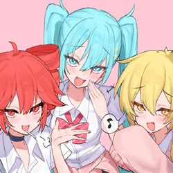 This is a pixiv picture whose title is 「ざぁこ♡」.