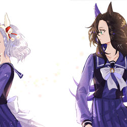 This is a pixiv picture whose title is スピードさんとハクセツさん.