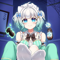 This is a pixiv picture whose title is ミント・ファントーム| Mint Fantome.