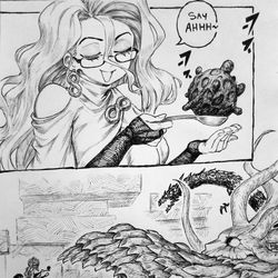 This is a pixiv picture whose title is Parenting.