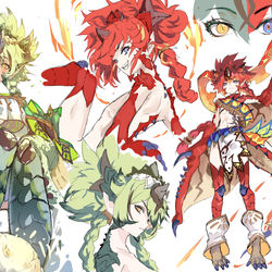 This is a pixiv picture whose title is レウスレイア.