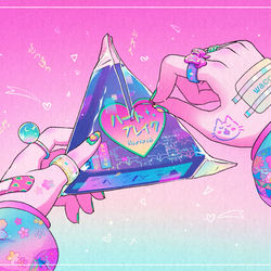 This is a pixiv picture whose title is ハートブレイク.