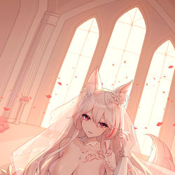 This is a pixiv picture whose title is [仕事絵]夢冬.