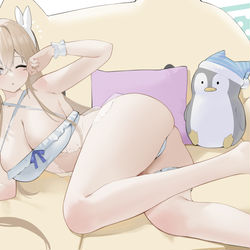 This is a pixiv picture whose title is 睡衣安宝.