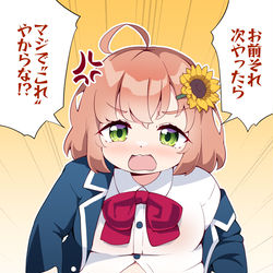 This is a pixiv picture whose title is 🌻💢💢💢.