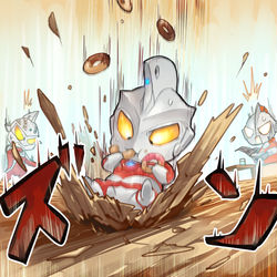 This is a pixiv picture whose title is 食べ過ぎ注意！.