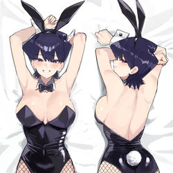 This is a pixiv picture whose title is 古見ママバニーコス.