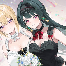 This is a pixiv picture whose title is アストラ💗イヴリン.