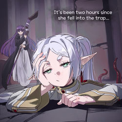 This is a pixiv picture whose title is 下でどんなことが.