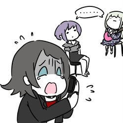 This is a pixiv picture whose title is panic.