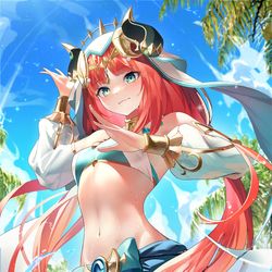 This is a pixiv picture whose title is ニィロウ.